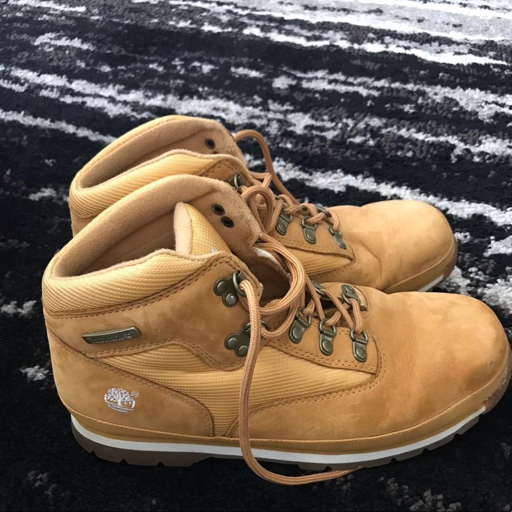 Wheat Eurohikers Timberland: Big Kid 7 (8.5 women)